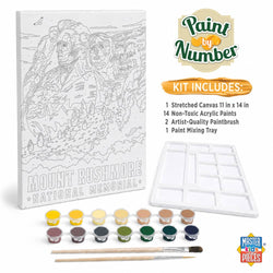 National Memorial - Mount Rushmore Paint by Number (ONLINE ORDER ONLY)