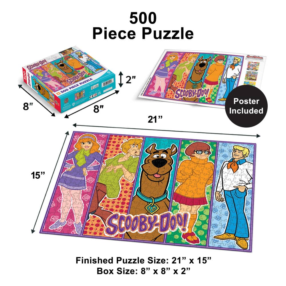 Cartoons - Scooby-Doo! Mystery Inc. 500 Piece Jigsaw Puzzle