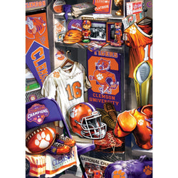 Clemson Tigers - Locker Room 500 Piece Jigsaw Puzzle (ONLINE ORDER ONLY)