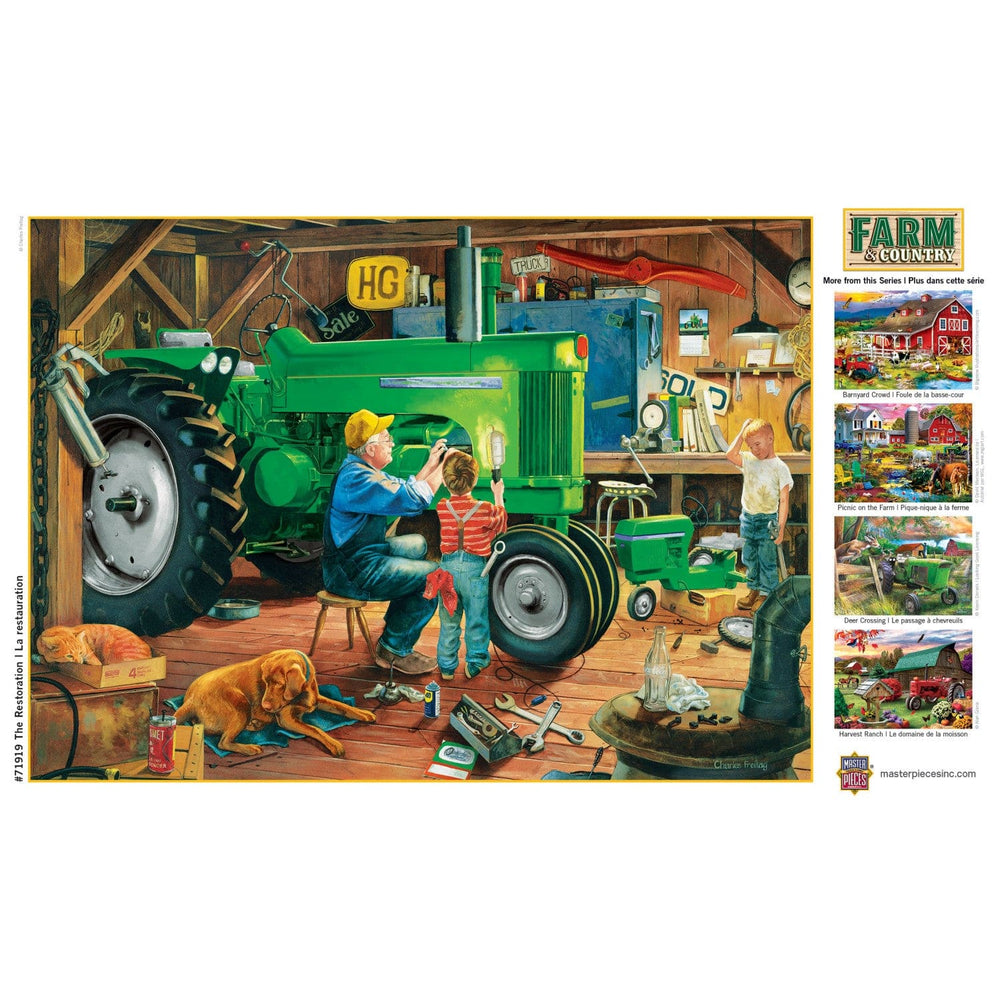 Farm & Country - The Restoration 1000 Piece Jigsaw Puzzle (ONLINE ORDER ONLY)