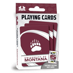 Montana Grizzlies Playing Cards - 54 Card Deck (ONLINE ORDER ONLY)