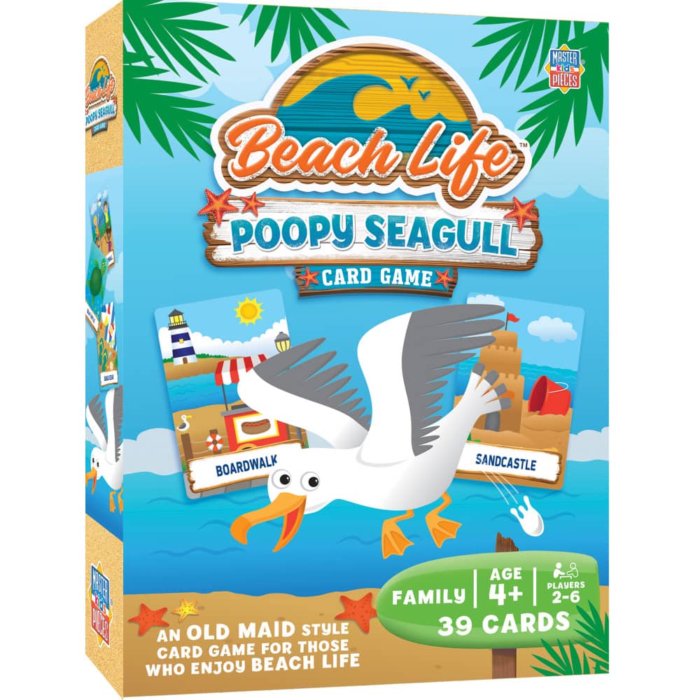 Beach Life - Poopy Seagull Card Game