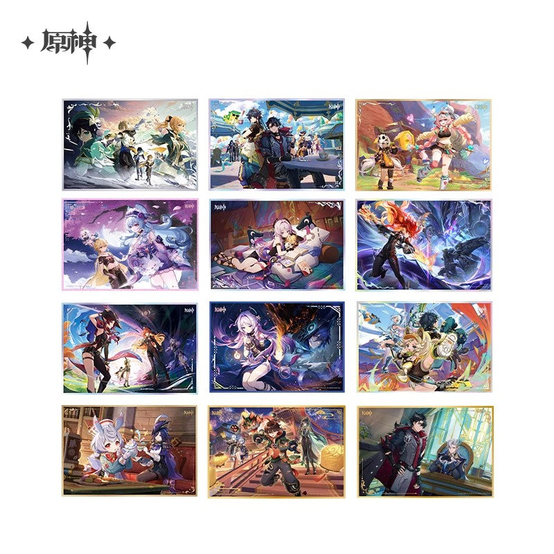 Genshin Impact Theme Series Acrylic Shikishi Cardboard (ONLINE ORDER ONLY)