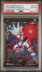 2020 DRAGON BALL SUPER SYN SHNRN, NG.EN.INC. #P-232 - PSA 10 (Online Order Only)