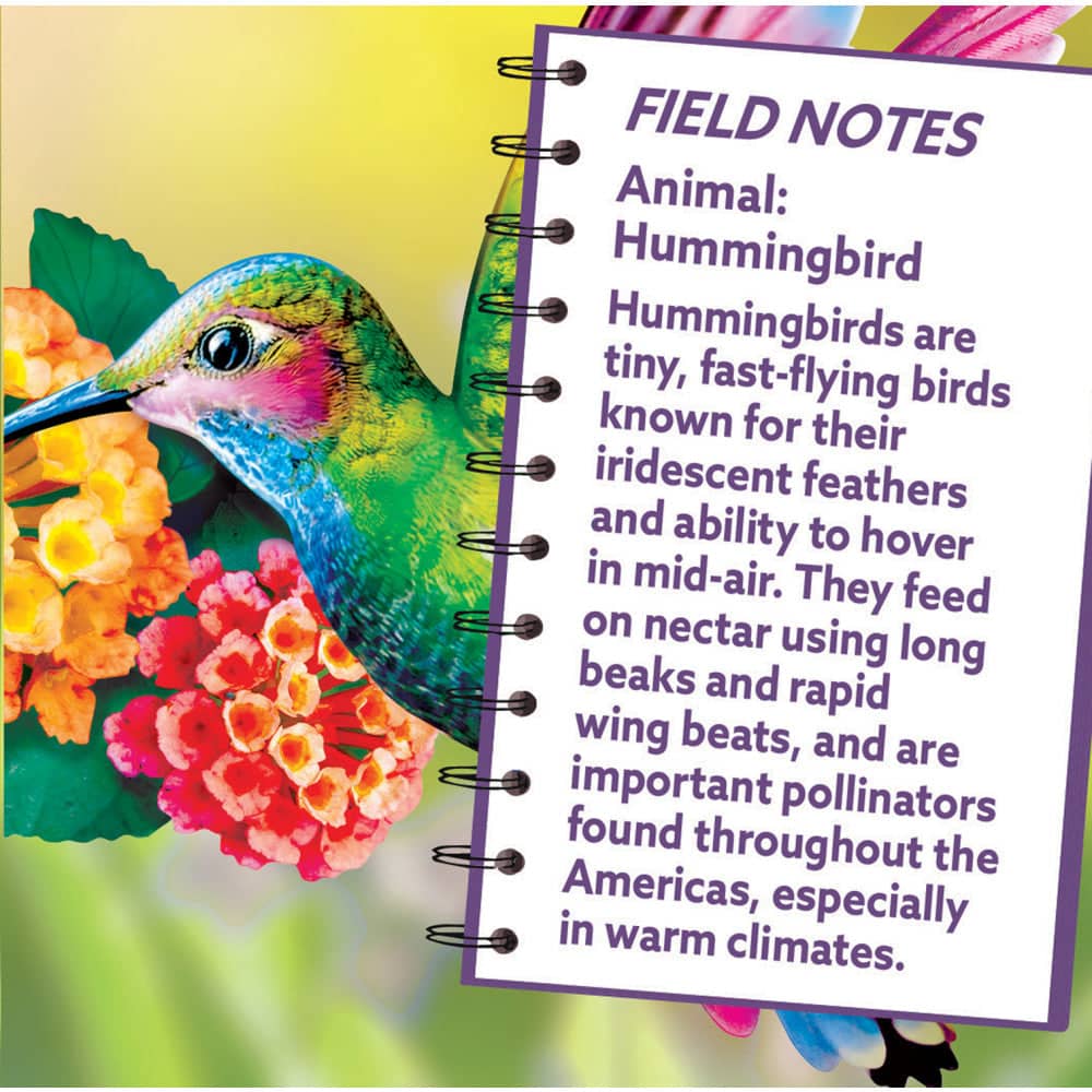 Hummingbird 100 Piece Shaped Jigsaw Puzzle (ONLINE ORDER ONLY)