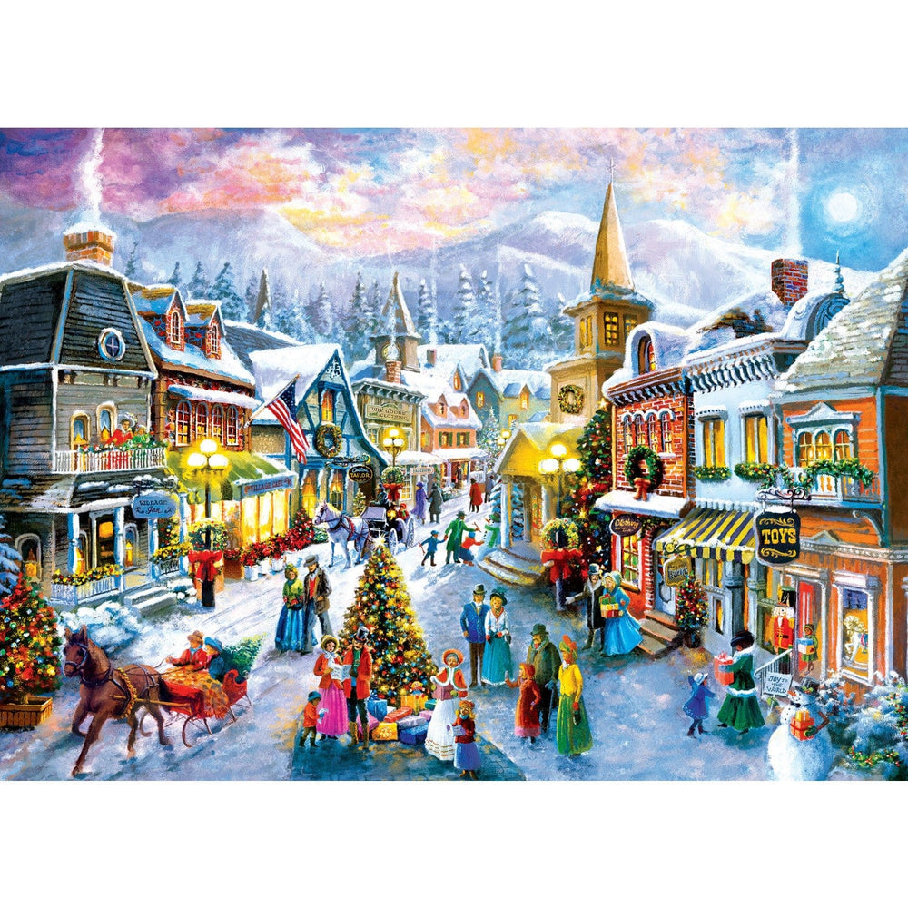 Season's Greetings - Victorian Holidays 1000 Piece Jigsaw Puzzle (ONLINE ORDER ONLY)