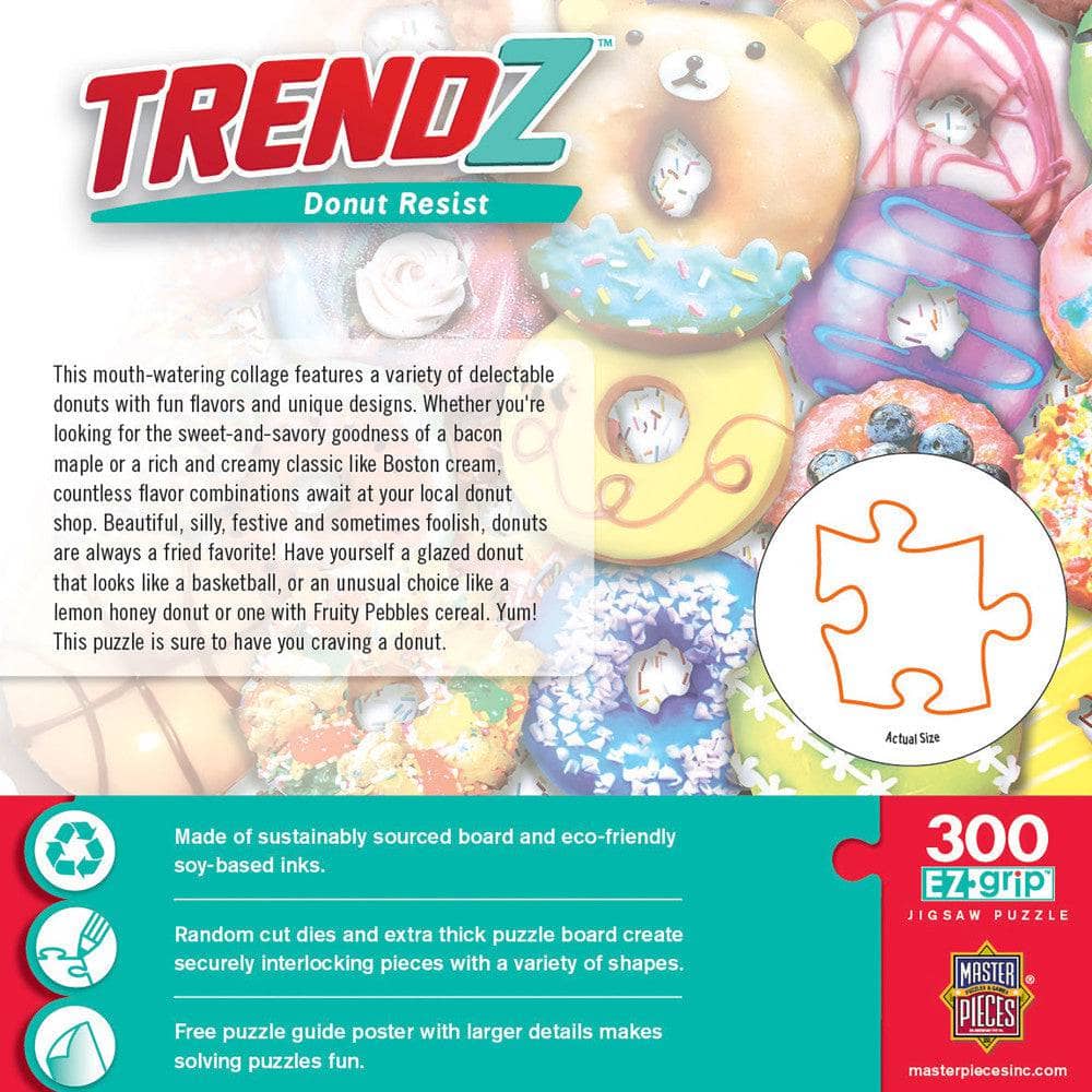 Trendz - Donut Resist 300 Piece EZ Grip Jigsaw Puzzle (ONLINE ORDER ONLY)