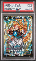 2023 DRAGON BALL SUPER 2 CRITICAL BLOW 13 SS3 GOTENKS, FLYN FST #P-519 - PSA 9 (Online Order Only)