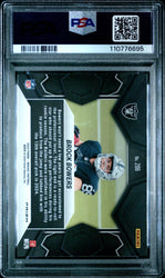 Graded 2024 Panini Mosaic Brock Bowers #286 Green Rookie RC Football Card PSA 10 Gem Mint (ONLINE ORDER ONLY)