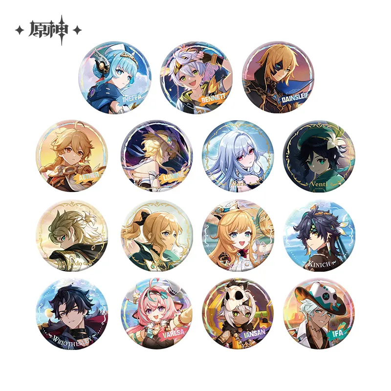 Theme Seires Character Badge Natlan (ONLINE ORDER ONLY)