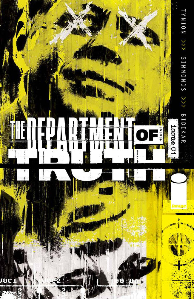Department Of Truth #1 6th Print Yellow Error Martin Simmonds Variant (Mr) (07/28/2021) Image (ONLINE ORDER ONLY)