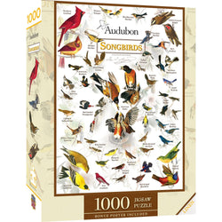 Audubon - Songbirds 1000 Piece Jigsaw Puzzle (ONLINE ORDER ONLY)