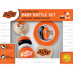 Oklahoma State Cowboys - Baby Rattles 2-Pack (ONLINE ORDER ONLY)