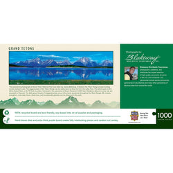 Grand Tetons, Wyoming 1000 Piece Panoramic Jigsaw Puzzle (ONLINE ORDER ONLY)
