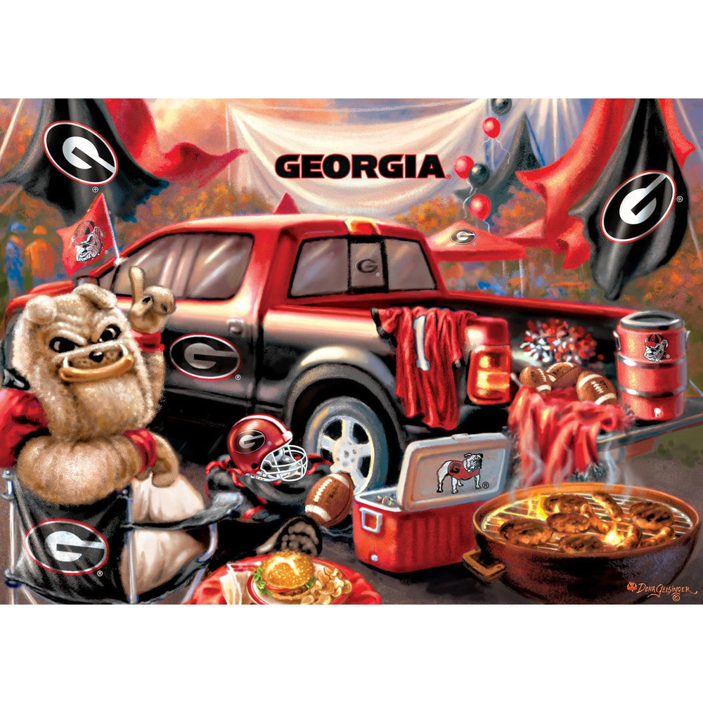 Georgia Bulldogs - Gameday 1000 Piece Jigsaw Puzzle (ONLINE ORDER ONLY)