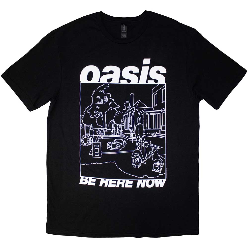 Be Here Now Line Drawing [T-Shirt] (ONLINE ORDER ONLY)