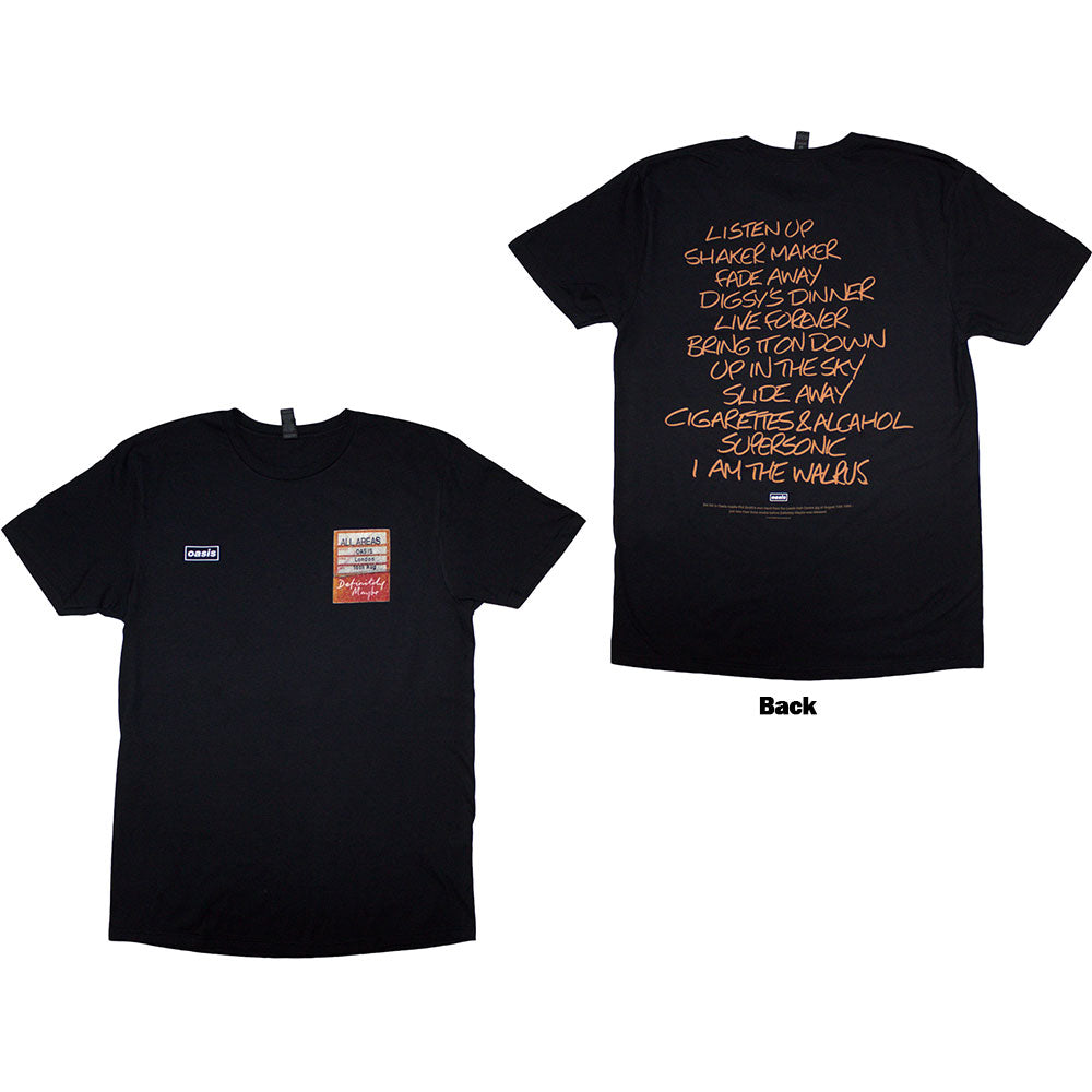 Definitely Maybe AAA Setlist [] (ONLINE ORDER ONLY)