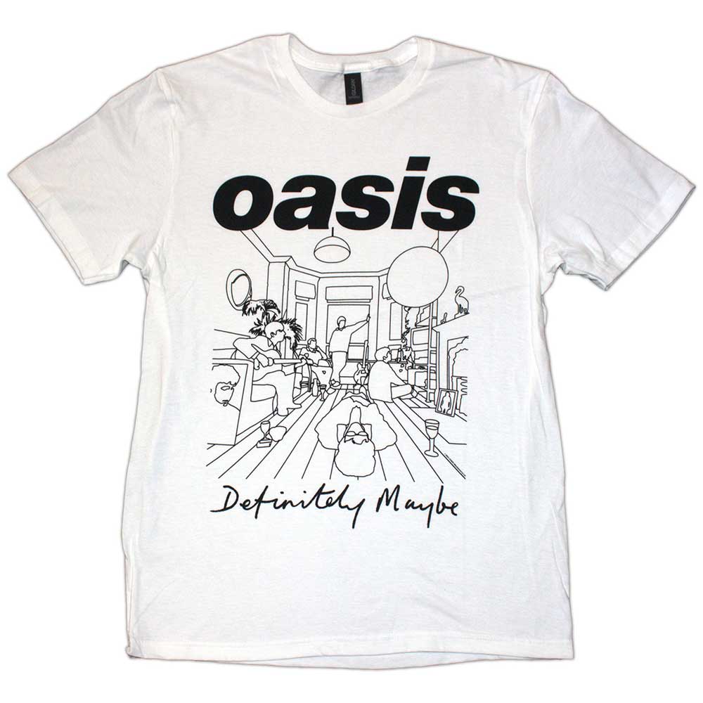 Definitely Maybe Line Drawing [T-Shirt] (ONLINE ORDER ONLY)