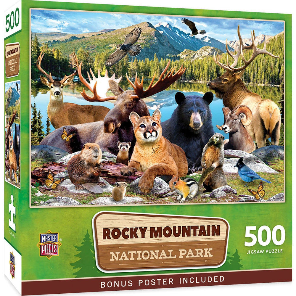 Rocky Mountain National Park 500 Piece Jigsaw Puzzle (ONLINE ORDER ONLY)