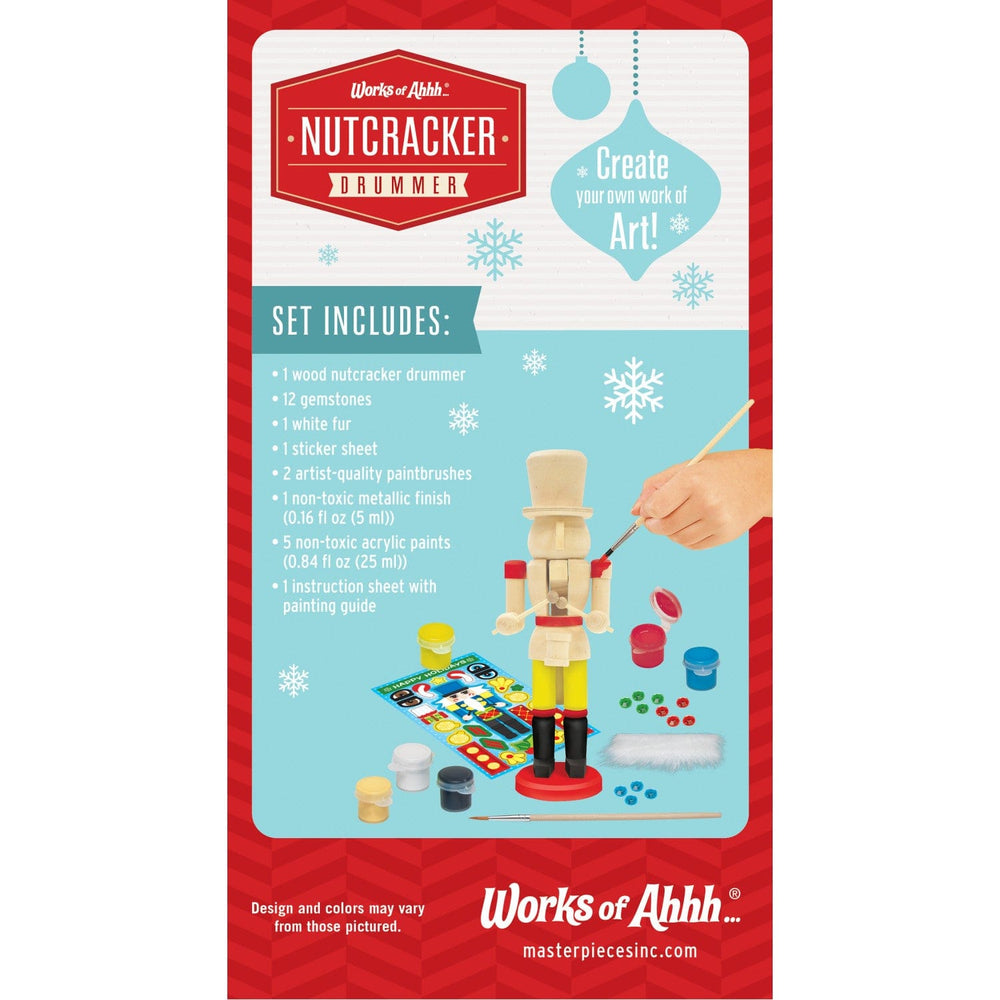 Nutcracker Drummer Wood Paint Set (ONLINE ORDER ONLY)
