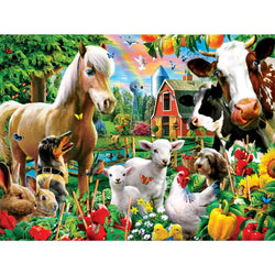 Green Acres - Garden Gathering 300 Piece EZ Grip Jigsaw Puzzle (ONLINE ORDER ONLY)
