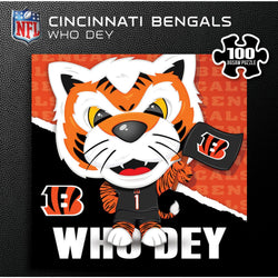 Who Dey - Cincinnati Bengals Mascot 100 Piece Jigsaw Puzzle (ONLINE ORDER ONLY)