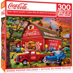 Coca-Cola - Barn Dance 300 Piece EZ Grip Jigsaw Puzzle (ONLINE ORDER ONLY)