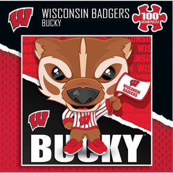 Bucky - Wisconsin Badgers Mascot 100 Piece Jigsaw Puzzle (ONLINE ORDER ONLY)