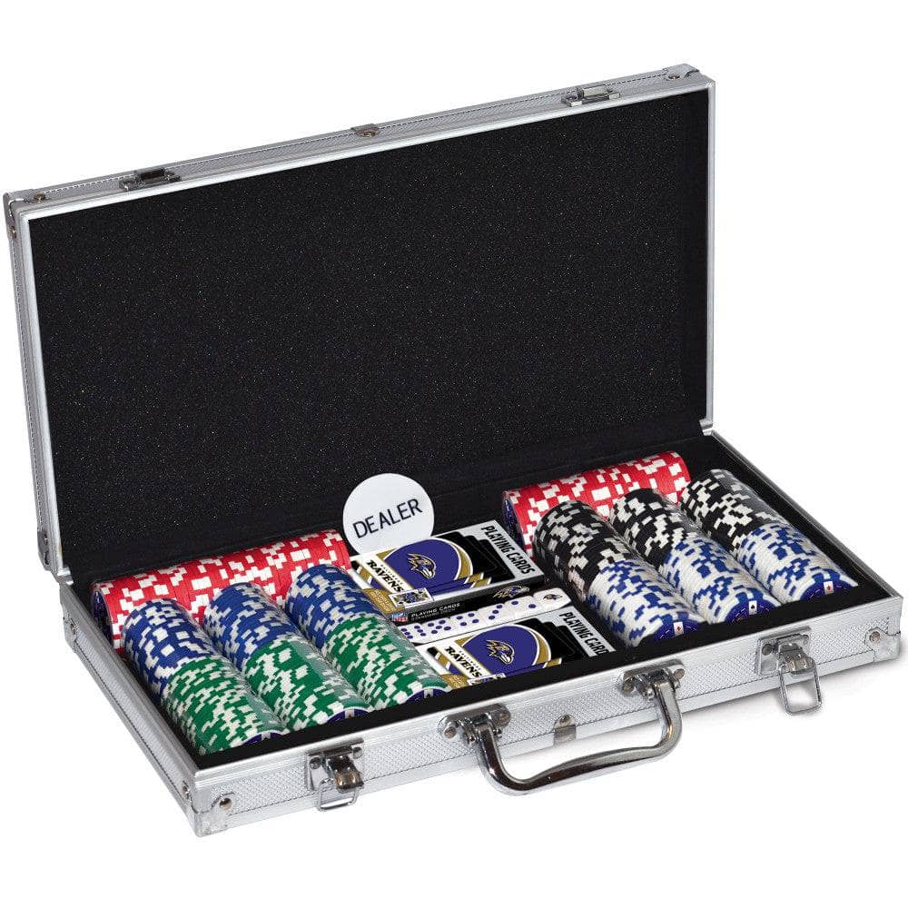 Baltimore Ravens 300 Piece Poker Set (ONLINE ORDER ONLY)