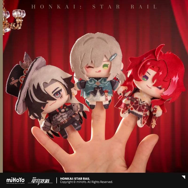 Sparkle Finger Puppet Factory Series Plush Finger Puppet (ONLINE ORDER ONLY)