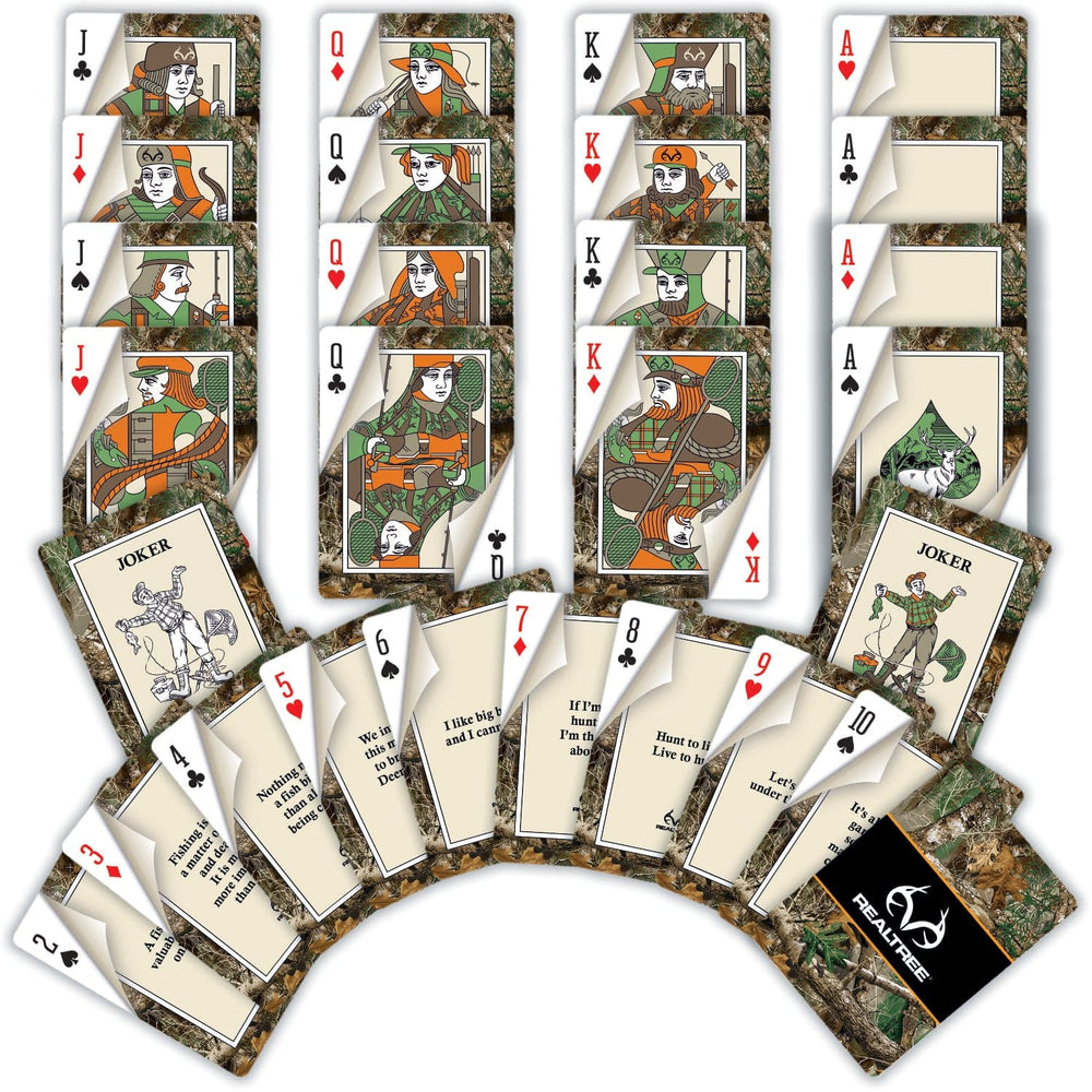 Realtree Playing Cards - 54 Card Deck (ONLINE ORDER ONLY)