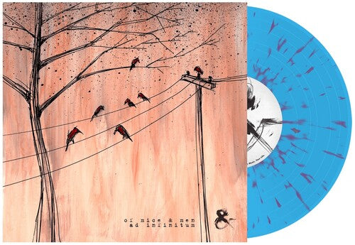 Of Mice & Men - AD Infinitum - Cyan W/ Grimace Purple Splatter (Indie Exclusive) [Vinyl] (ONLINE ORDER ONLY)