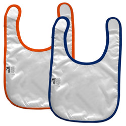 New York Mets - Baby Bibs 2-Pack - Blue & Orange