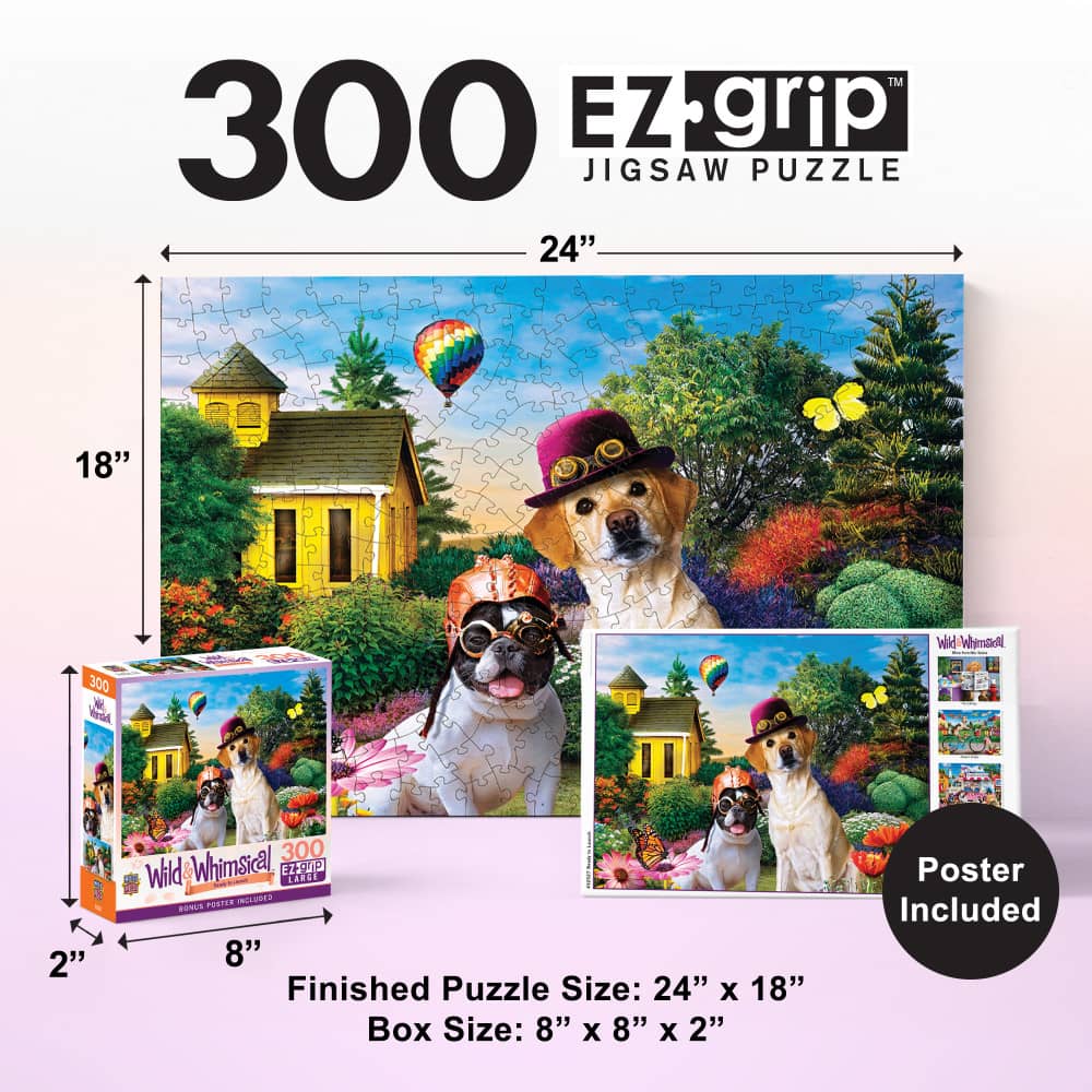 Wild & Whimsical - Ready to Launch 300 Piece EZ Grip Jigsaw Puzzle