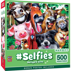 Selfies - Barnyard Grins 500 Piece Jigsaw Puzzle (ONLINE ORDER ONLY)