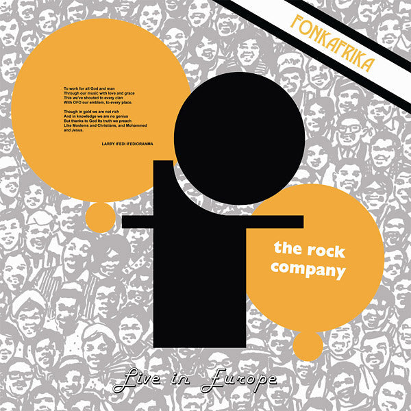 OFO THE ROCK COMPANY - Live In Europe - Fonk Afrika [CD] (ONLINE ORDER ONLY)