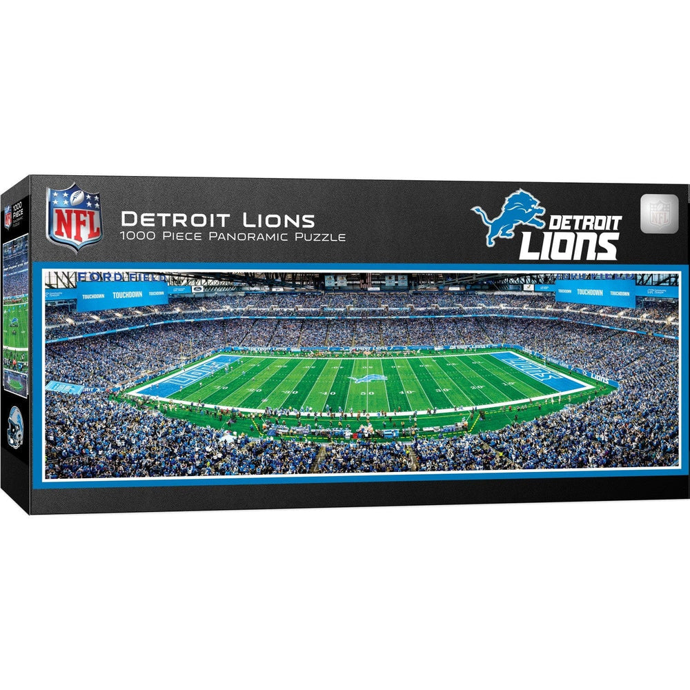Detroit Lions - 1000 Piece Panoramic Jigsaw Puzzle (ONLINE ORDER ONLY)