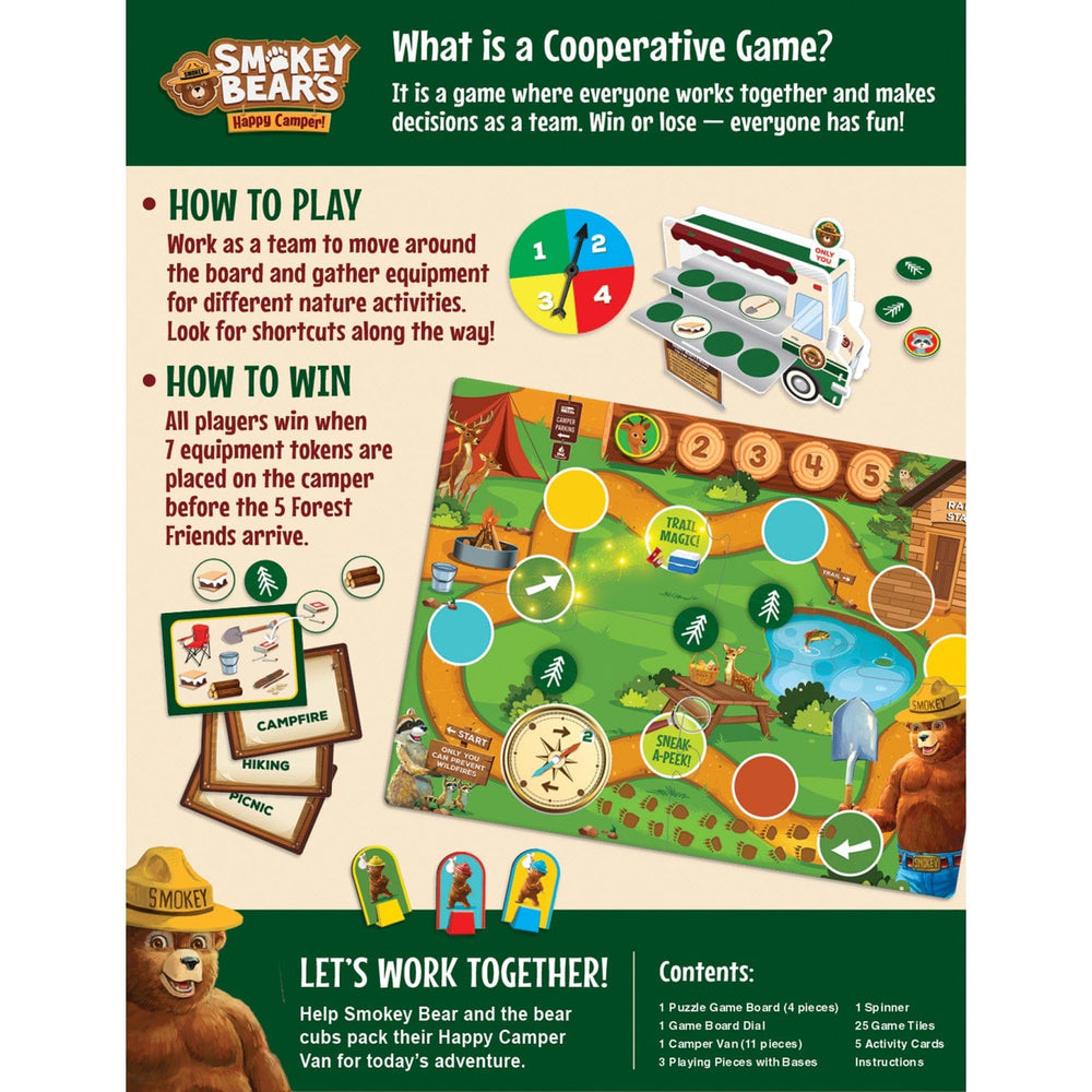 Smokey Bear's Happy Camper Co-Op Game (ONLINE ORDER ONLY)