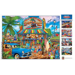 Drive-Ins, Diners & Dives - The Surf Dog Grill 550 Piece Jigsaw Puzzle (ONLINE ORDER ONLY)