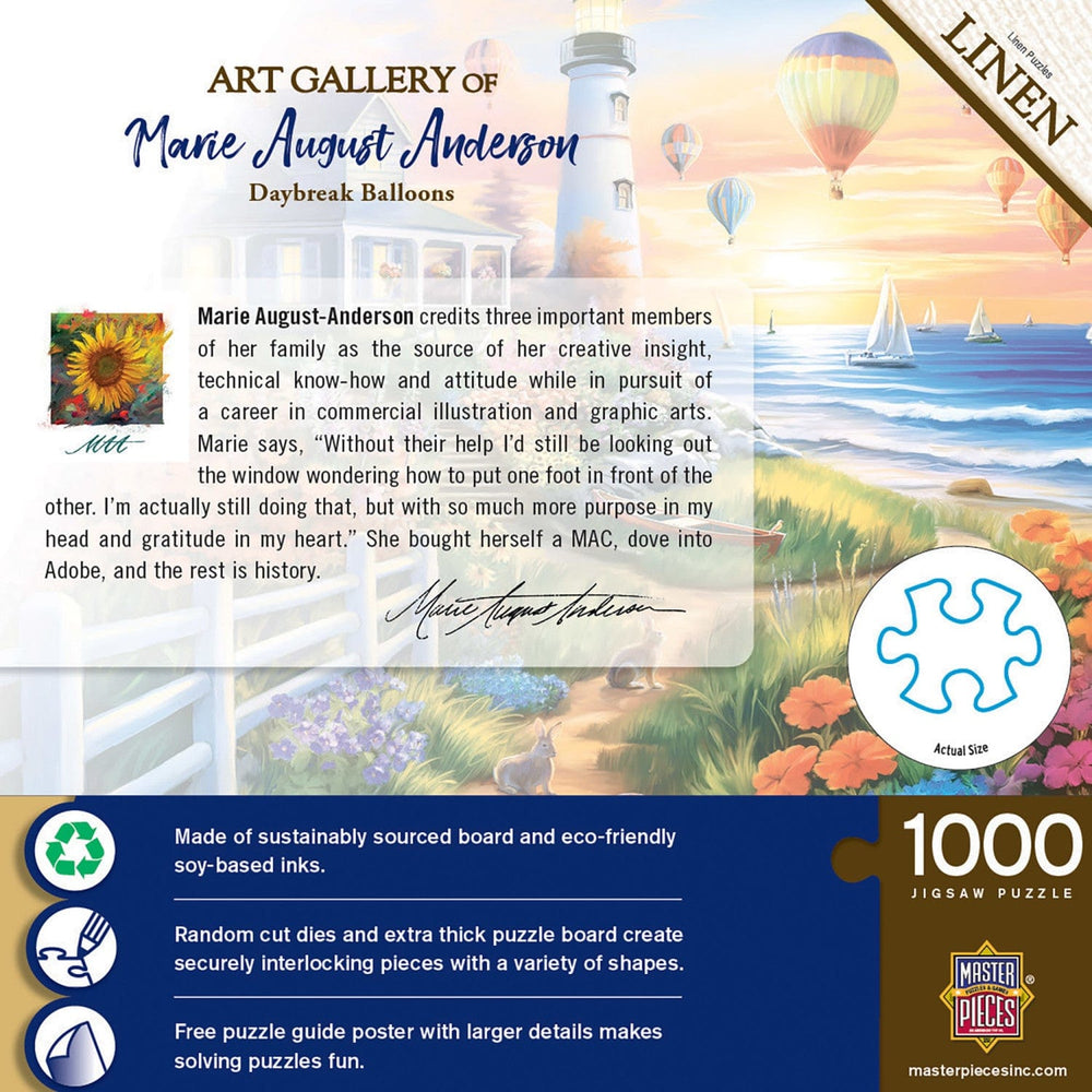 Art Gallery - Daybreak Balloons 1000 Piece Jigsaw Puzzle (ONLINE ORDER ONLY)
