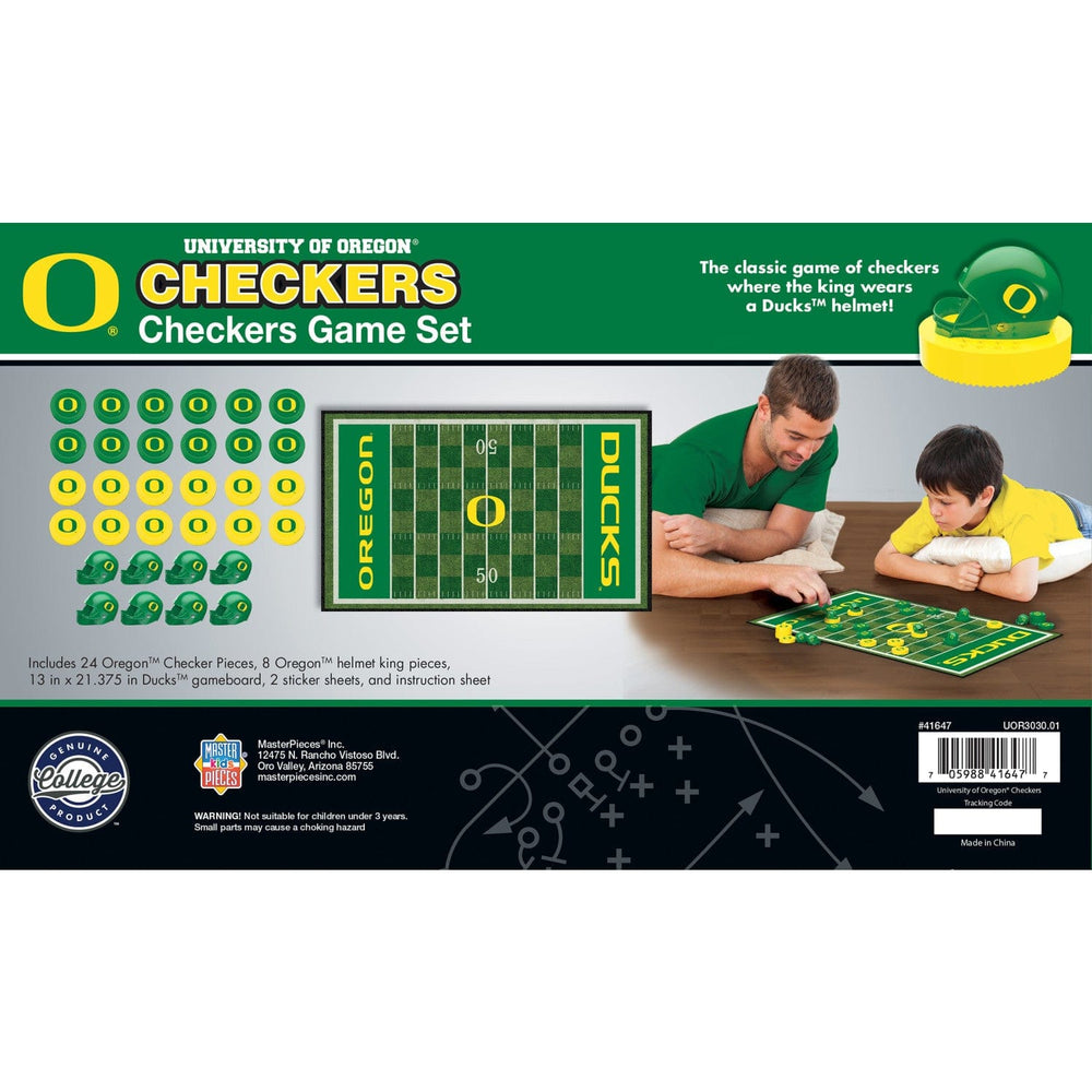 Oregon Ducks Checkers Board Game (ONLINE ORDER ONLY)