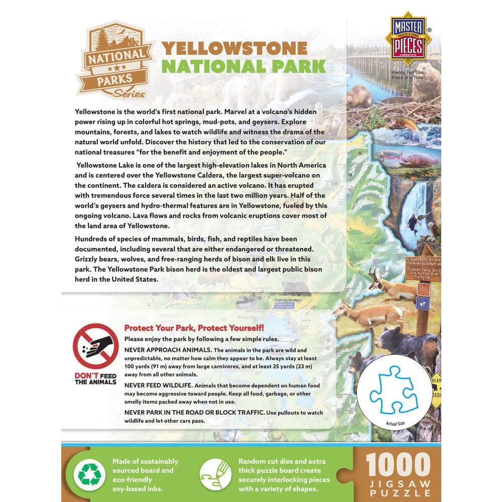 Yellowstone National Park 1000 Piece Jigsaw Puzzle (ONLINE ORDER ONLY)
