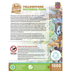 Yellowstone National Park 1000 Piece Jigsaw Puzzle (ONLINE ORDER ONLY)