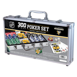 Pittsburgh Penguins 300 Piece Poker Set (ONLINE ORDER ONLY)