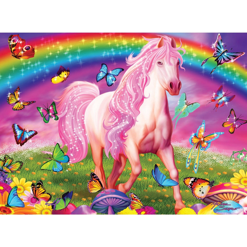Glow in the Dark - Rainbow World 100 Piece Jigsaw Puzzle (ONLINE ORDER ONLY)
