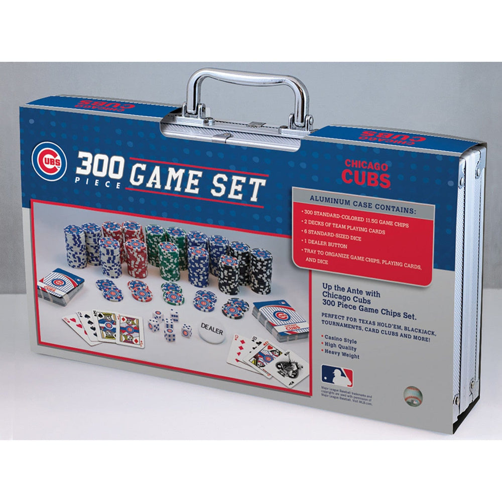Chicago Cubs 300 Piece Poker Set (ONLINE ORDER ONLY)