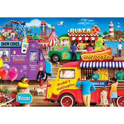 Food Truck Roundup - Carnival Treats 1000 Piece Jigsaw Puzzle (ONLINE ORDER ONLY)