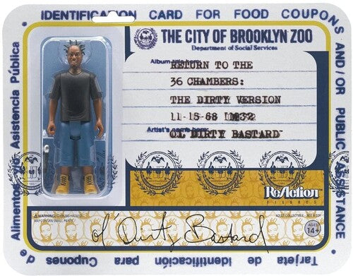Ol Dirty Bastard (O.D.B.) - Super7 - O.D.B. ReAction Figure (Collectible, Figure, Action Figure) [Action Figure] (Online Order Only) (ONLINE ORDER ONLY)