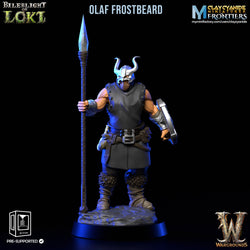 3D Printed Clay Cyanide Bileblight of Loki Vikings 28 32 mm D&D (Online Only)