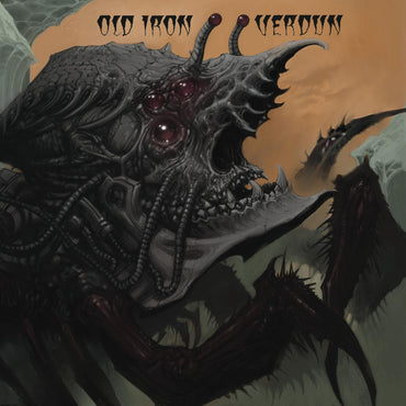 Old Iron/Verdun - Old Iron/Verdun Split EP (CLEAR WITH ORANGE MARBLE VINYL) [Vinyl] (ONLINE ORDER ONLY)